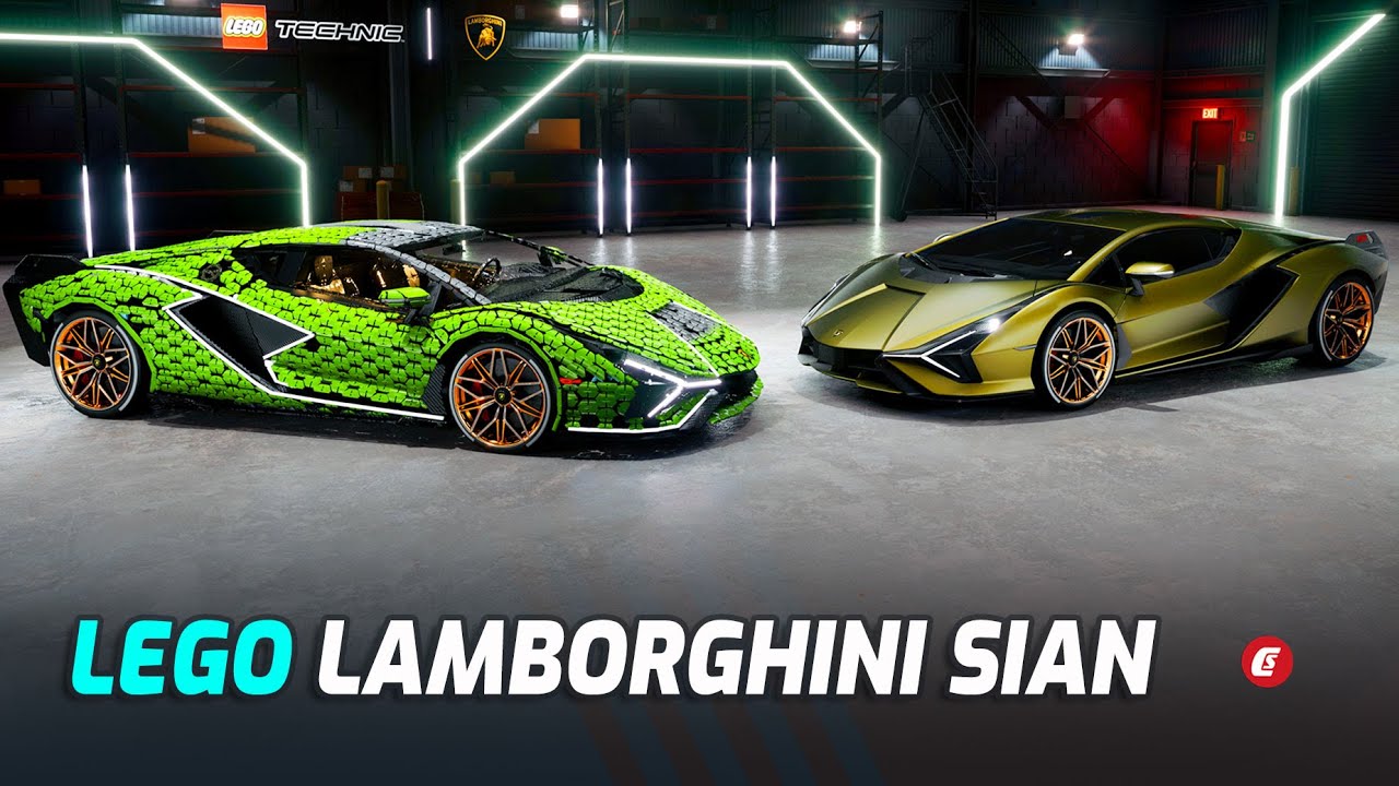 LEGO unveils life-size Lamborghini Sián FKP 37 built with over 400,000  pieces [News] - The Brothers Brick