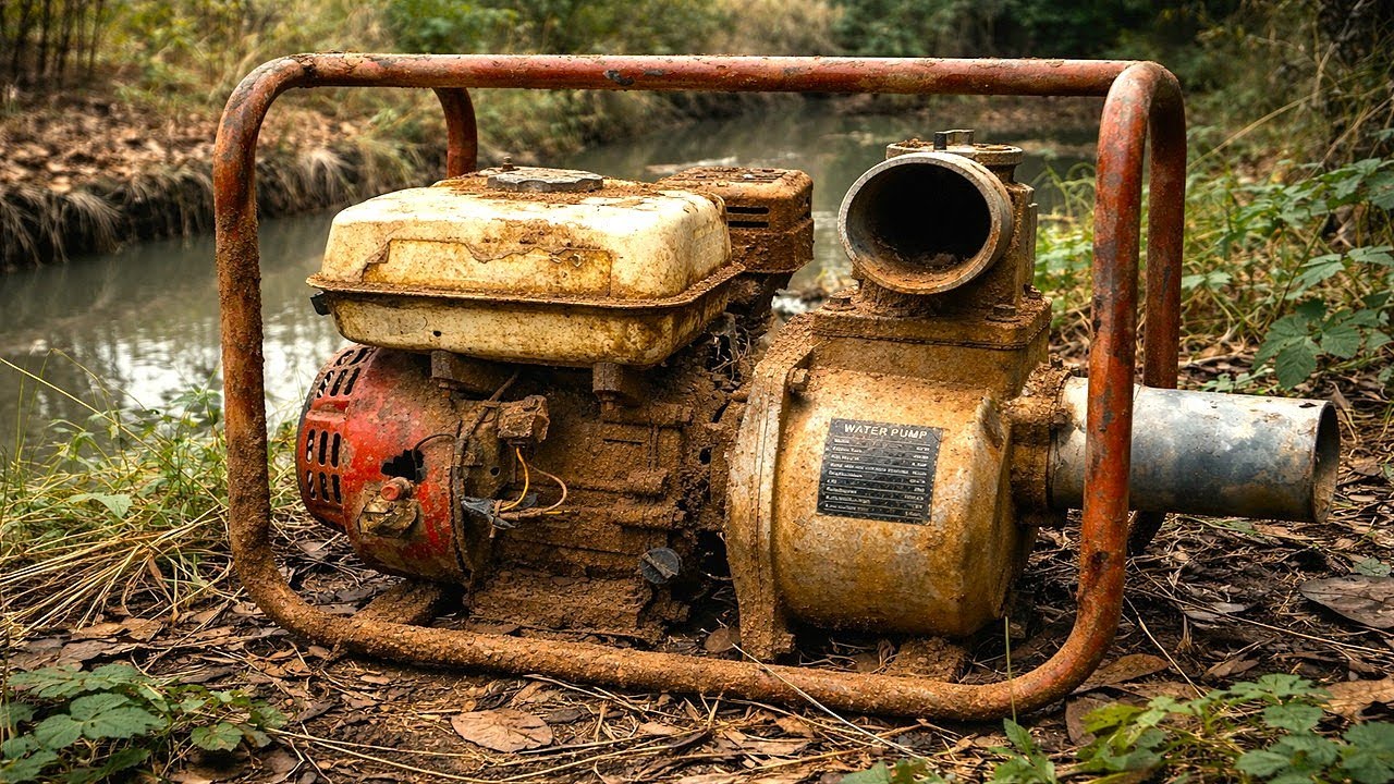 Genius-Level Recovery Of A Water Pump Buried For Years // Restoration Skills