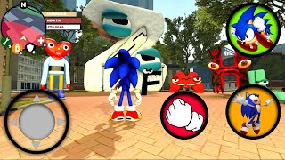 Sonic Stickman Rope Hero Adventure Crime City Android Gameplay screenshot 5