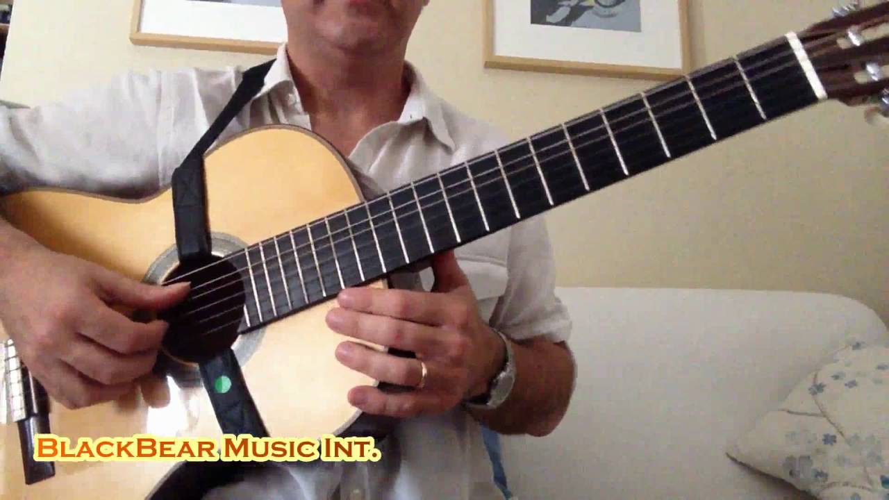 HARP SCALES on Classical Guitar guitar lesson YouTube