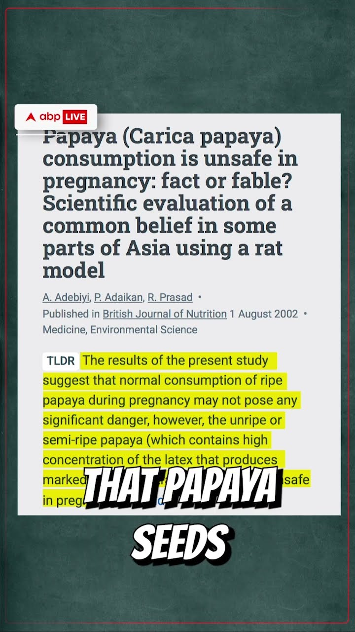 Fact Check: Can Swallowing Papaya Seeds Prevent Pregnancy?