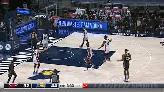 bam adebayo trap recover vs pacers