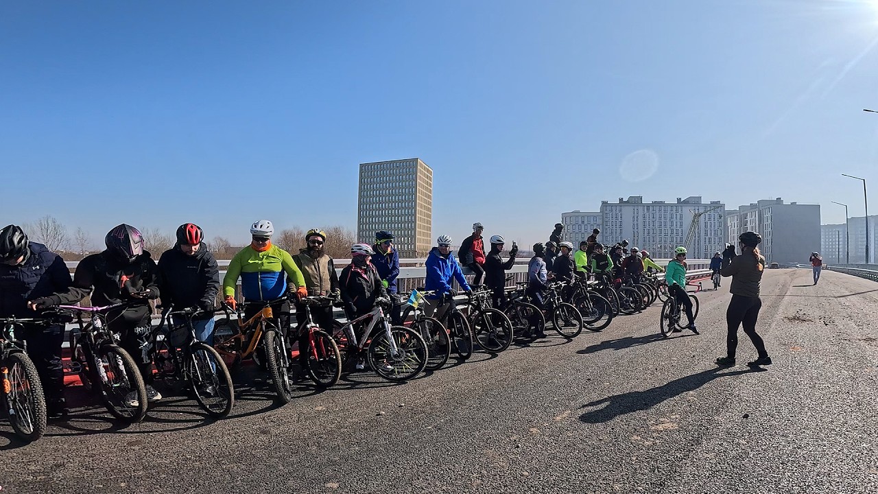 Зустрічаємо весну на велосипедах | Каварайд 1 березня в Івано-Франківську