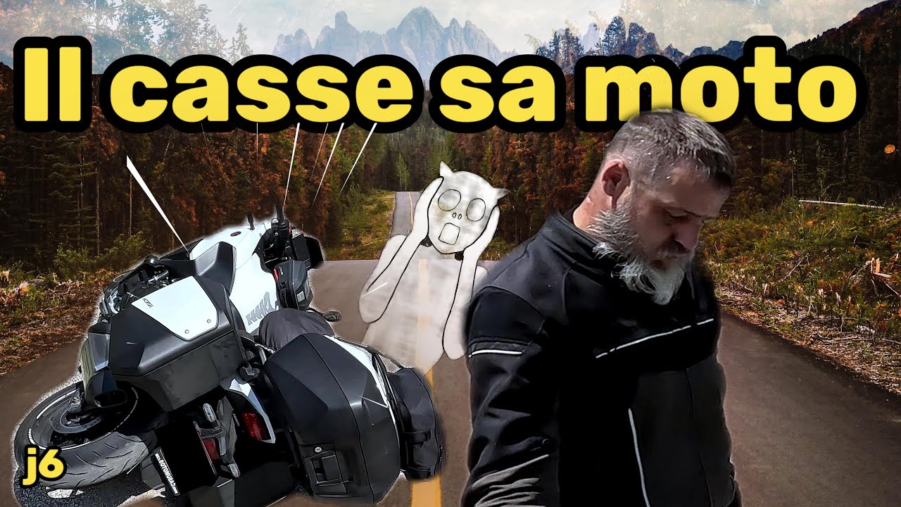 j6 - Le drame causé par la fatigue 😱 | Roadtrip Moto Europe 🏍️