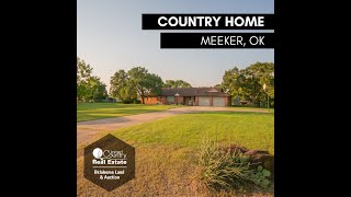 Meeker Oklahoma Home for Sale | Lincoln County