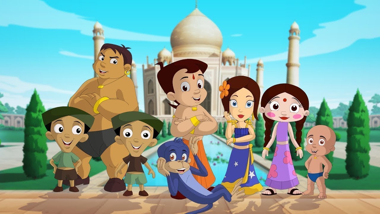 Chhota Bheem visits Taj Mahal - YouTube