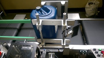 25L jerry can labeling machine - Shanghai Leadworld