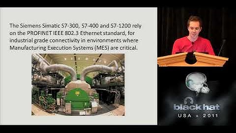Siemens Simatic S7 PLC Exploitation   Dillon Beresford