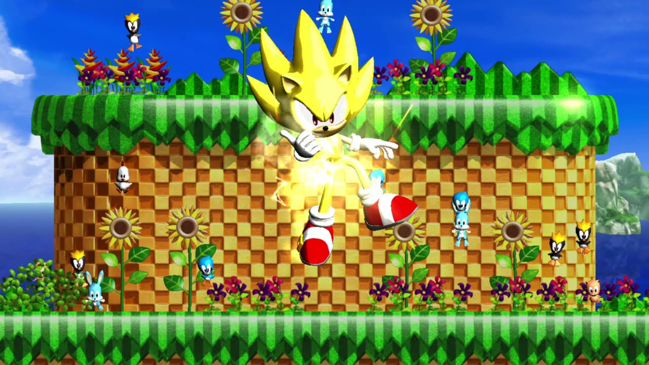 super sonic in sonic the hedgehog 1991 