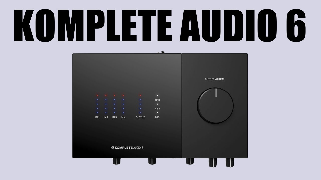 DTM・DAW NI KOMPLETE AUDIO 6 mk2 Native Instruments Komplete Audio 6 MkII
