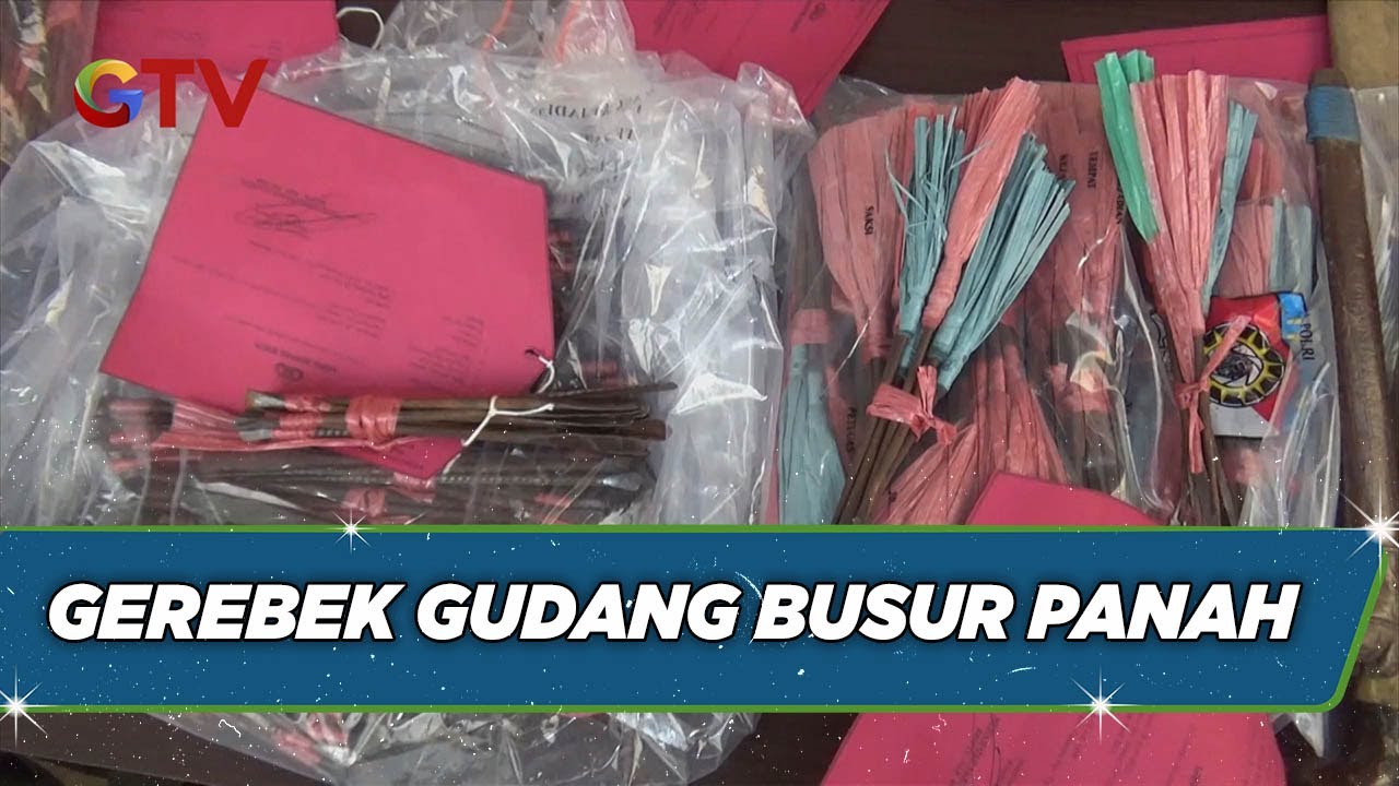 Polisi Gerebek Gudang Pembuatan Busur Panah di Makassar, 3 Orang Diamankan