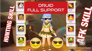 Ulala adventure - druid build full support