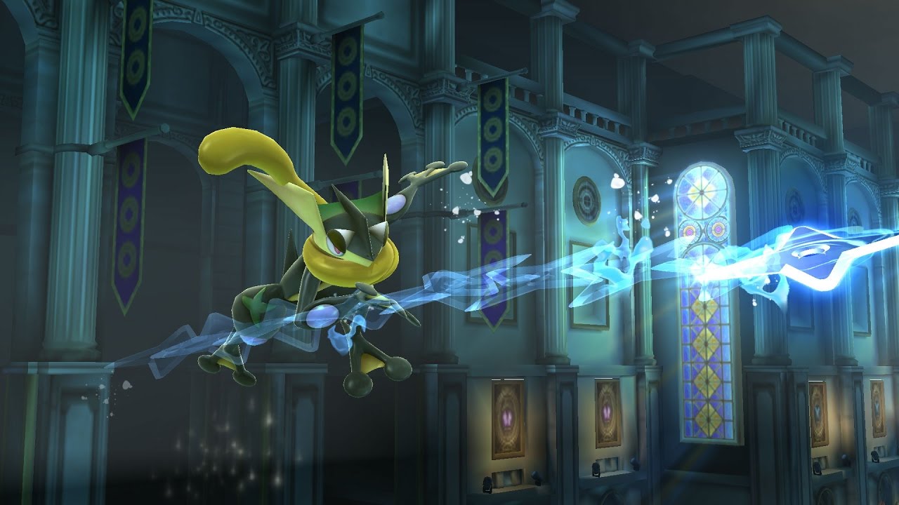 【SSB4】 Greninja Combo video re: 【Montage】