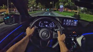 2022 Acura MDX Type S Advance POV Night Drive (3D Audio)(ASMR)