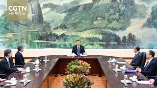 Xi Jinping se reúne con el secretario de Estado de EE. UU.