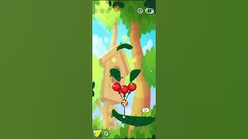 cut the Rope 2 level 7 walkthrough solution