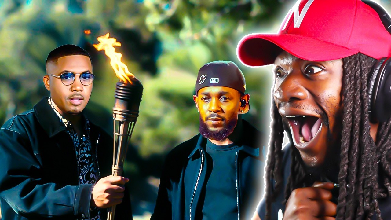 NAS OFFICIALLY PASSES THE TORCH TO KENDRICK & TDE! De La Soul - Run It Back