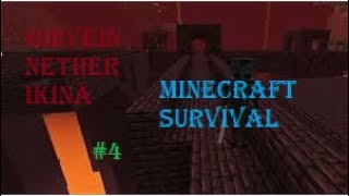 Hirvein nether ikinä | minecraft survival part 4