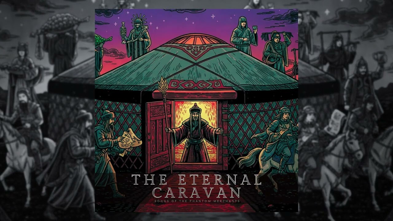 ВЕЧНЫЙ КАРАВАН - Эпический монгольский фолк-метал альбом | Горловое пение | Музыка, рассказывающа...