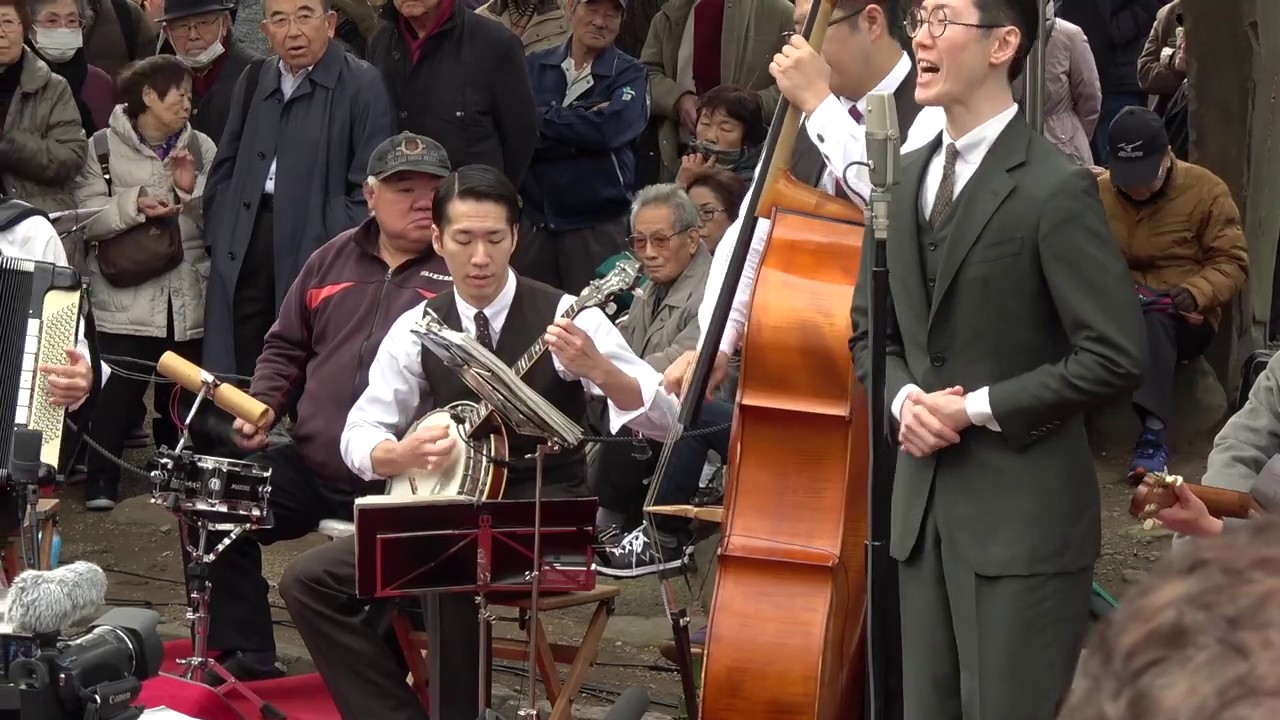②丘を越えて／東京大衆歌謡楽団&浅草ブルースカイハモニカバンド／浅草神社・奉納演奏