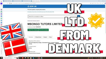 How to Register a UK LTD Company from Denmark | UK Company Formation from Denmark (Setup Tutorial)