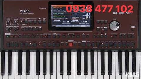 HƯỚNG DẪN SỬ DỤNG SỬ DỤNG “ KAOSS “ : KORG PA700