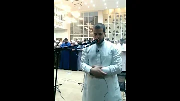 أدهم نابلسي يؤم المصلين بأحد المساجد سورة الشرح Adham Nabulsi 
