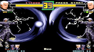 [TAS] Original Zero vs Clone Zero | Damage Combo | KOF ’2001 Ultra