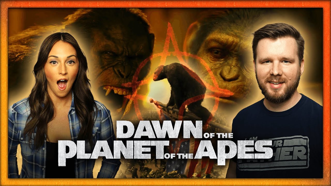 My wife watches Dawn of the Planet of the Apes for the FIRST time