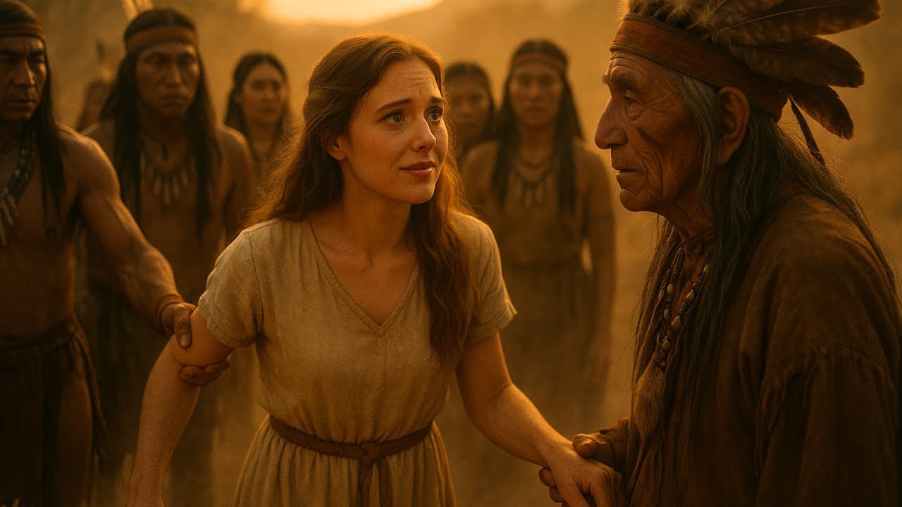 Fue entregada como esposa a un viejo apache—Pero él la miró y dijo: “Nunca fuiste invisible para mí”