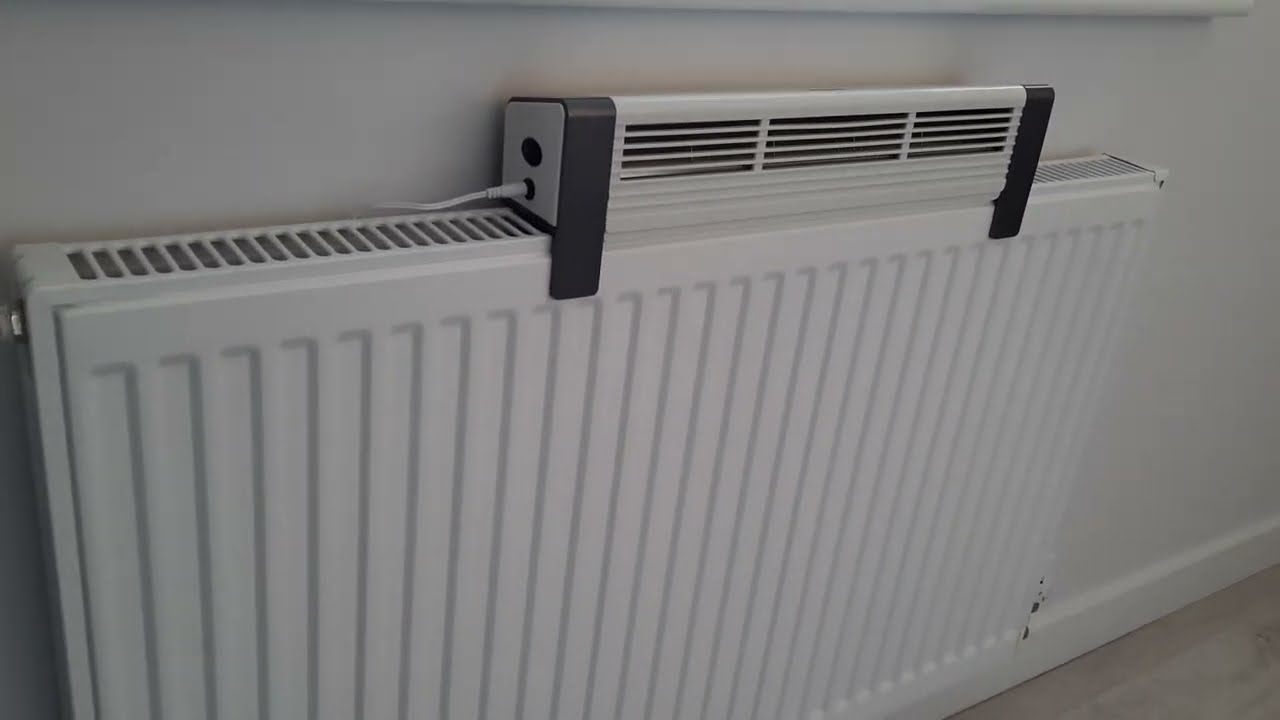 Radiator fan heat Booster from 4 Your Home review, Save Money Beat Energy  Crisis - YouTube