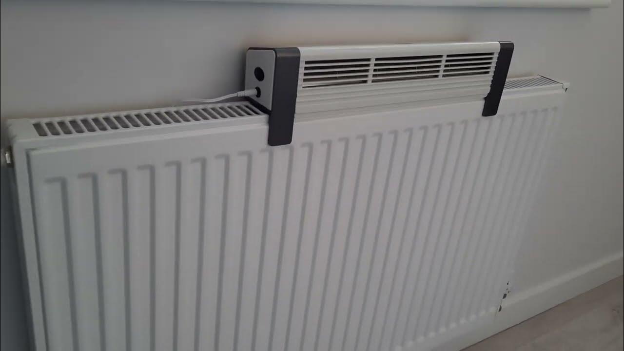 Radiator fan heat Booster from 4 Your Home review, Save Money Beat Energy  Crisis 
