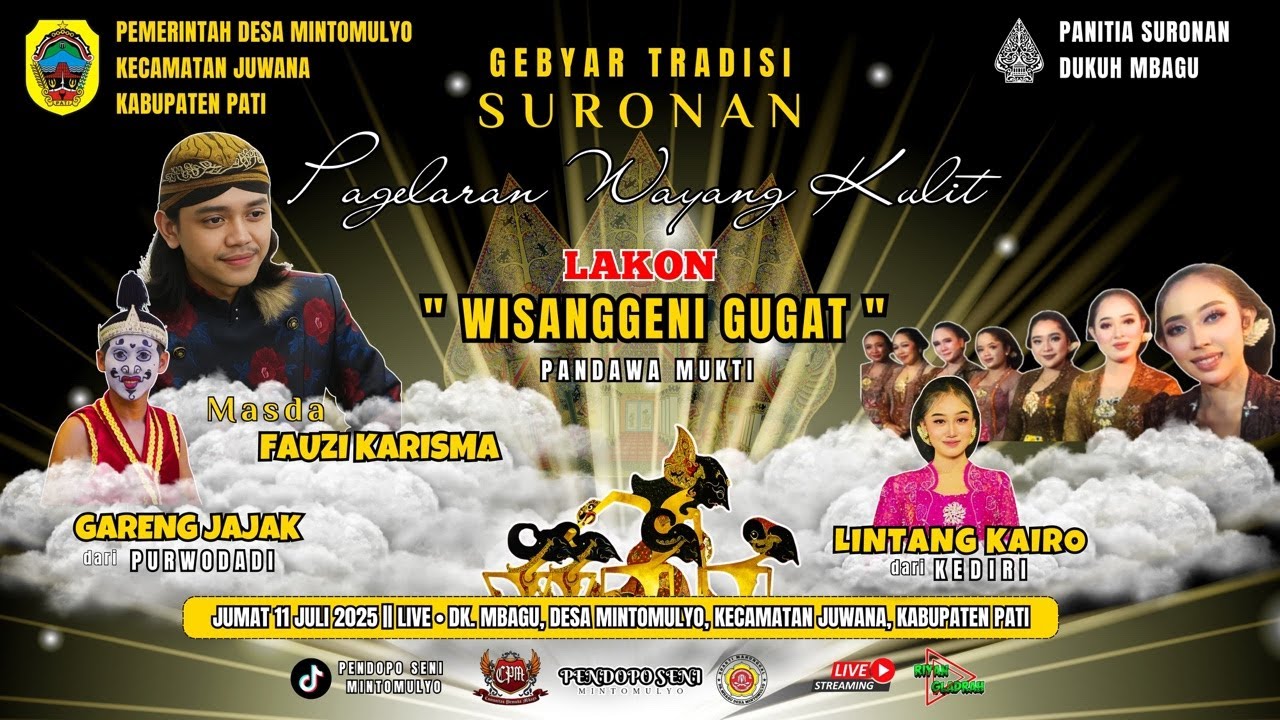 Live Streaming : Pagelaran Wayang Kulit 