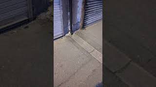 Inaccessible Pavement Drainage Channels Outside Halfords Wrexham