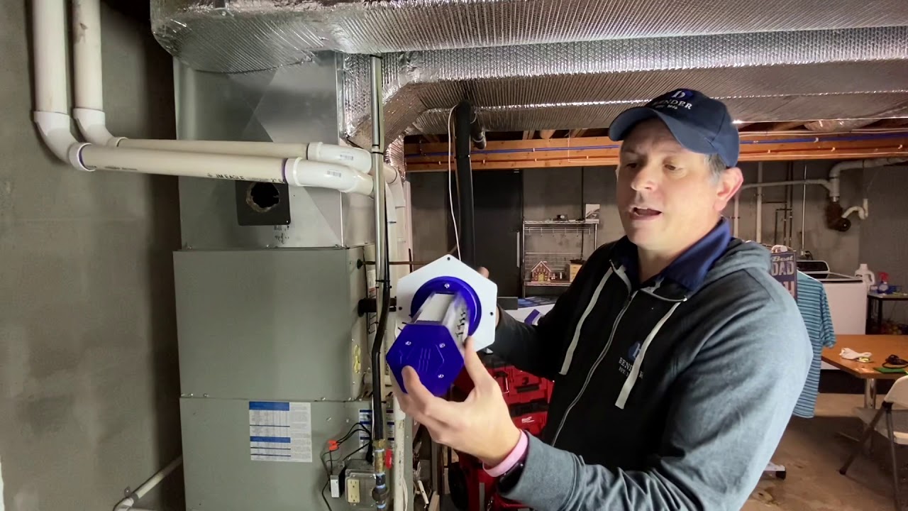 UV Light Install- Dust Free Active Air Purification (Part 2) - YouTube