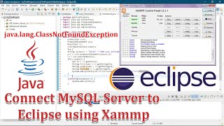 Eclipse 2023 - Connect MySQL to Eclipse using Xammp - Java Programming #2