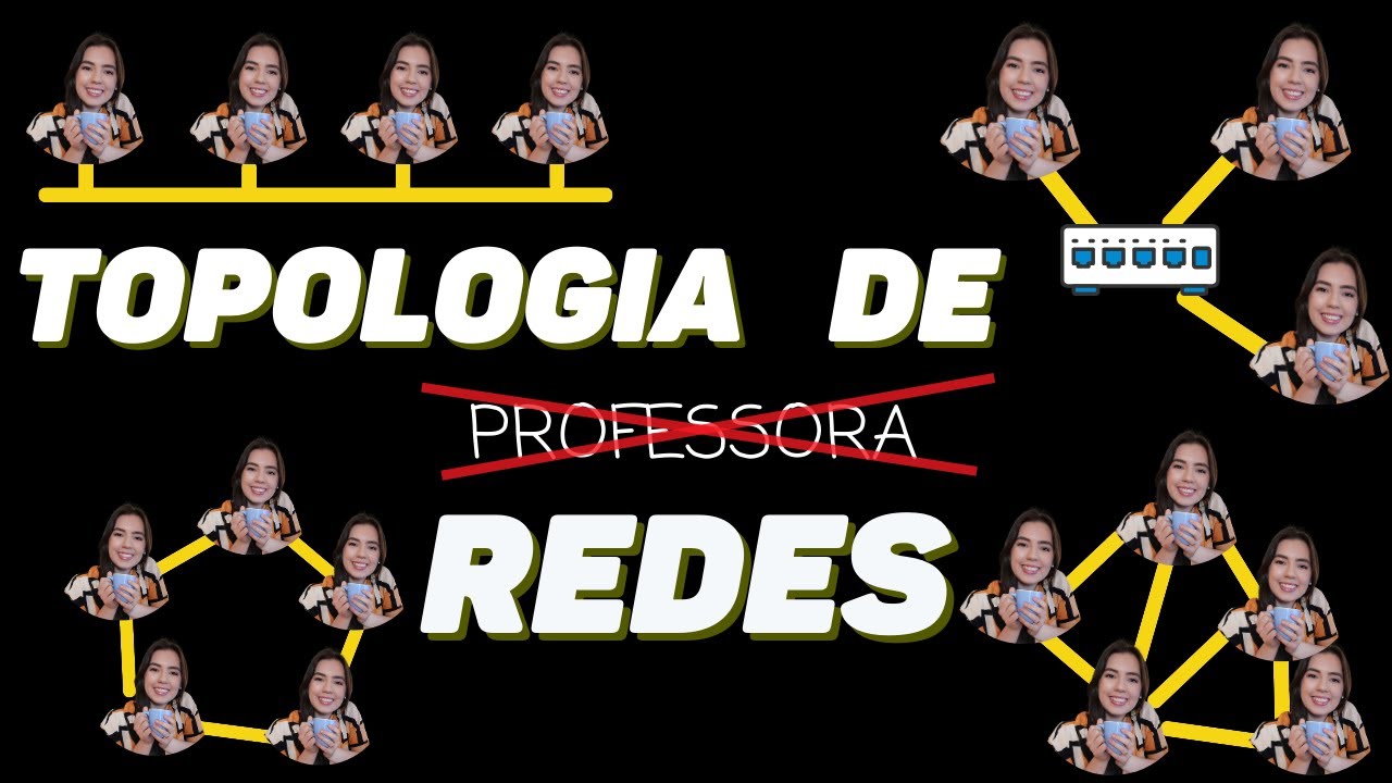 Barramento, anel, estrela e mesh explicado de um jeito que você nunca viu [TOPOLOGIA DE REDES]