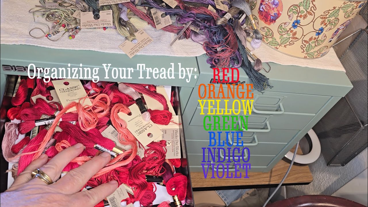 Organizing  Your Thread by Color