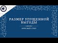 Размер упущенной выгоды | Круглый стол на тему санкций в договорном праве