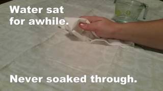 Waterproof Fitted Tablecloth (by Baby 1st) Information