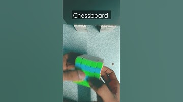Chessboard pattern on 5x5 cube! #cube #shorts #cubing