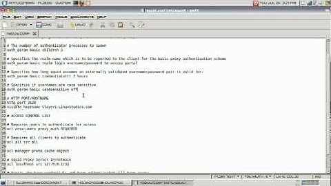 Squid proxy with basic authentication on linux part 2