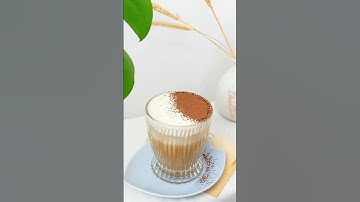 Make Your Own White Chocolate Mocha Latte at Home! #shorts #ASMR