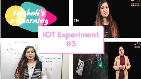 Obstacle Detection using Arduino | IOT Experiment | Vaishali Kikan | Diksha Singh