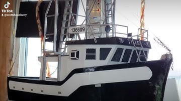 scratch built model of the atlantic bandit in 8 days!