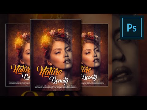 Cara Membuat Natural Beauty Poster Dalam Photoshop CC