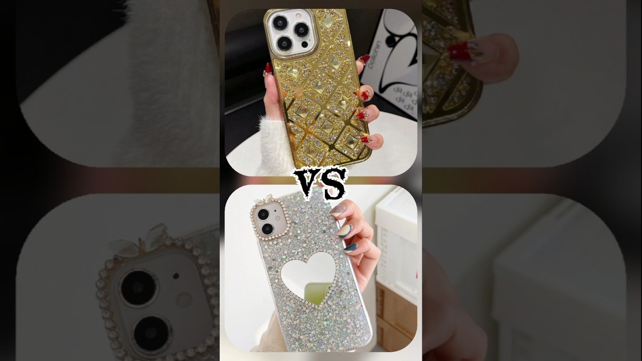 golden glitter vs silver glitter🥰✨ 