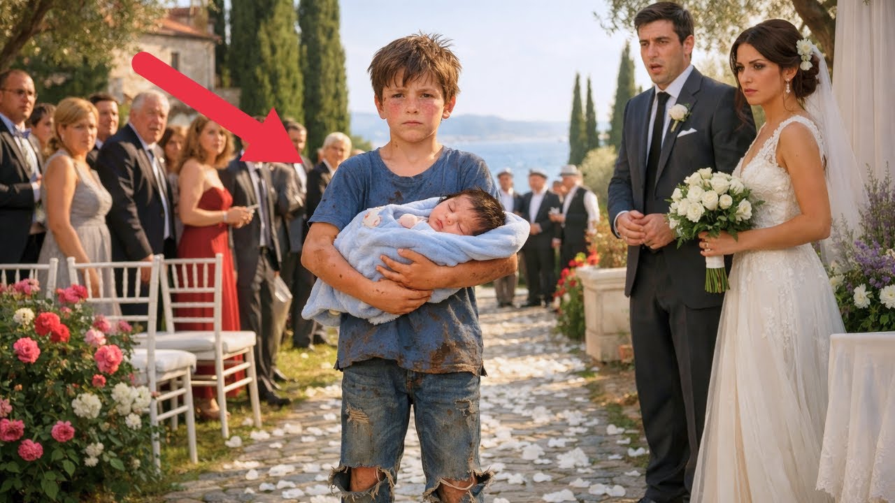Devetogodišnji dječak upada na vjenčanje s novorođenčetom - ono što otkrije ostavlja sve bez riječi.
