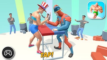 Muscle Rush: Smash Running - Gameplay Walkthrough Part 3 - Basic Game Level 25-30 (iOS, Android)