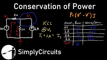 Conservation of Power in a DC Circuit